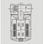 Магистральный фильтр АКПП (с клапаном сброса давления и индикатором загрязнения фильтра  10 µm)