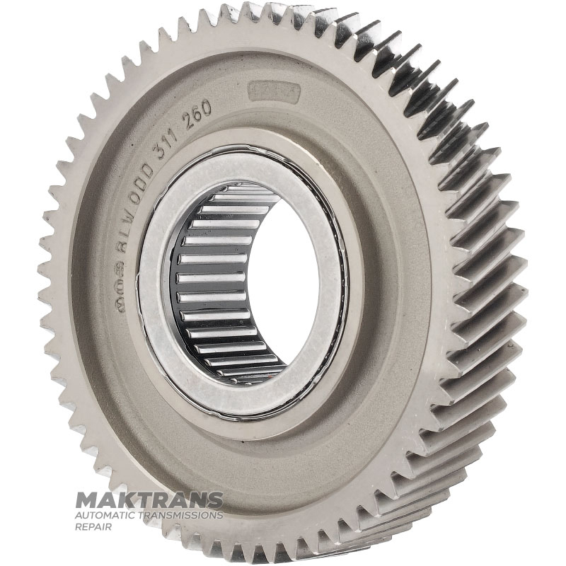 Шестерня 2 передачі VAG eHybrid DQ400 0DD 0DD311260 — 61 зуб (нар.Ø 133.10 mm)
