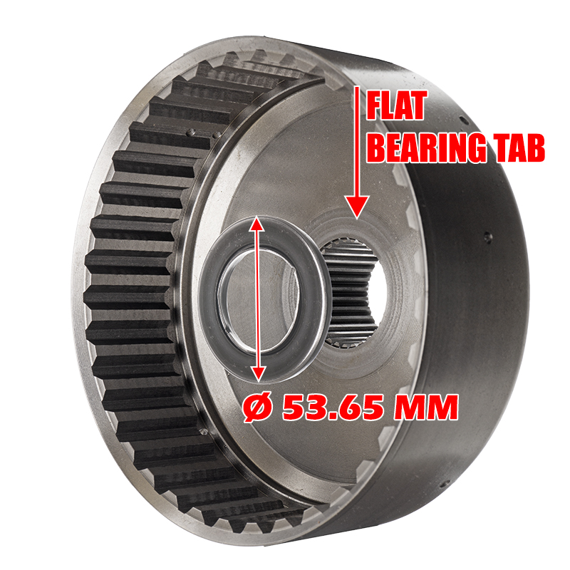 Хаб C1 Clutch ALLISON 1000 - 29539505, (нар.Ø 137.10 мм, 31 шліц), голчастий підшипник вхідного валу 53.65 мм
