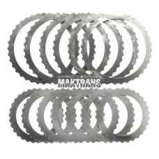 Комплект стальных дисков двойного мокрого сцепления VAG 0B5 DL501 | [K1 (6 дисков, толщина 1.95 mm), K2 (7 дисков, толщина 2 mm)]