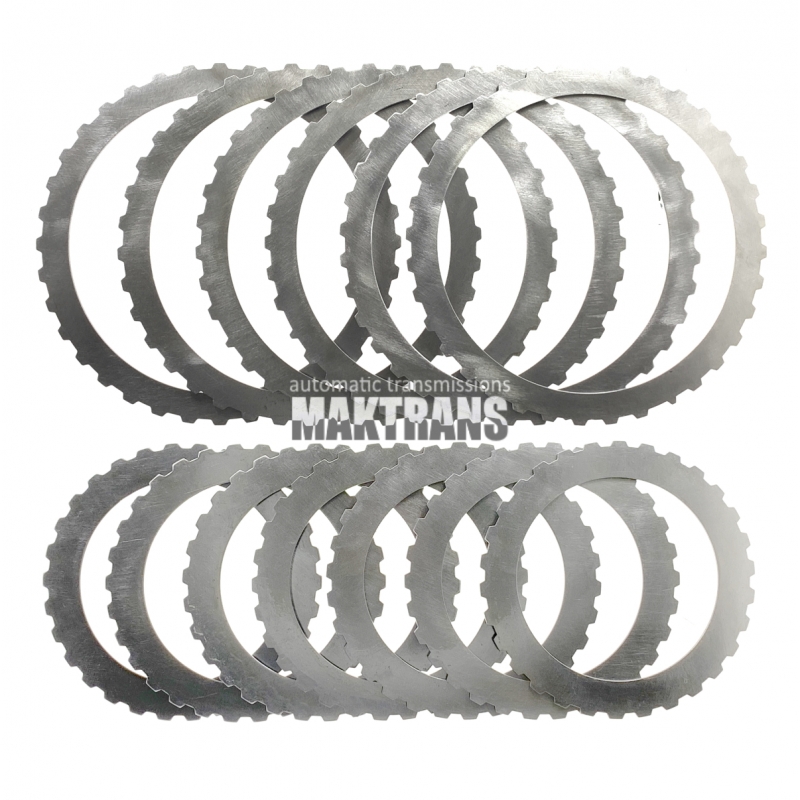 Комплект стальных дисков двойного мокрого сцепления VAG 0B5 DL501 | [K1 (6 дисков, толщина 1.95 mm), K2 (7 дисков, толщина 2 mm)]