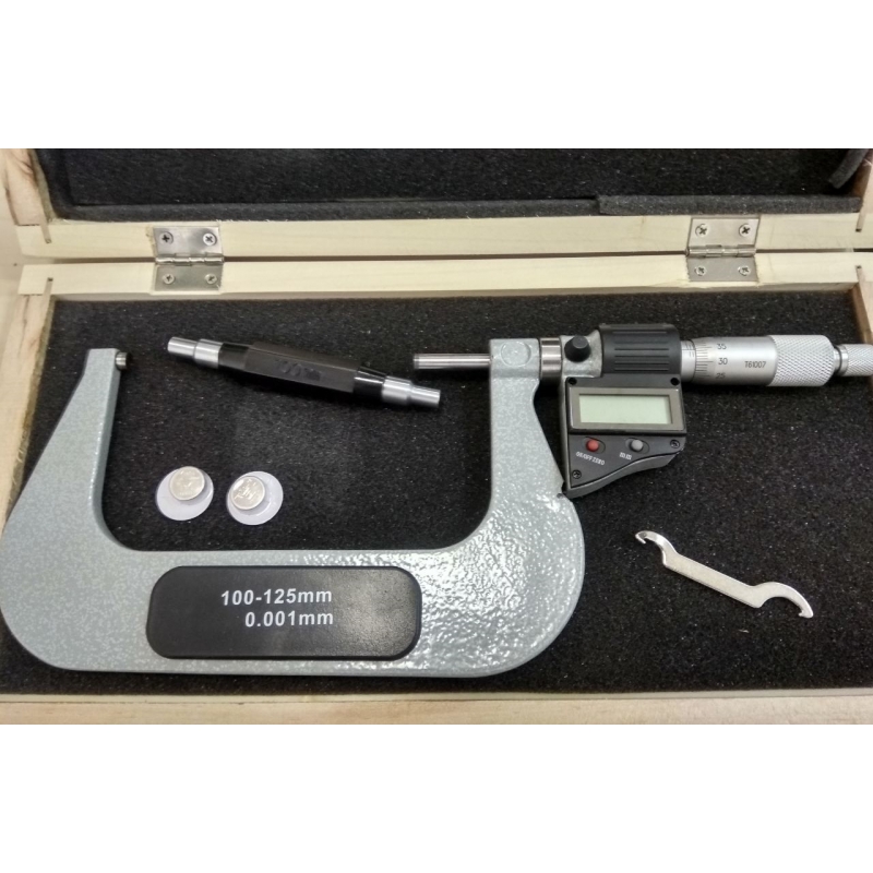 Микрометр цифровой для наружных измерений (диапазон 100-125mm, точность 0.001mm)