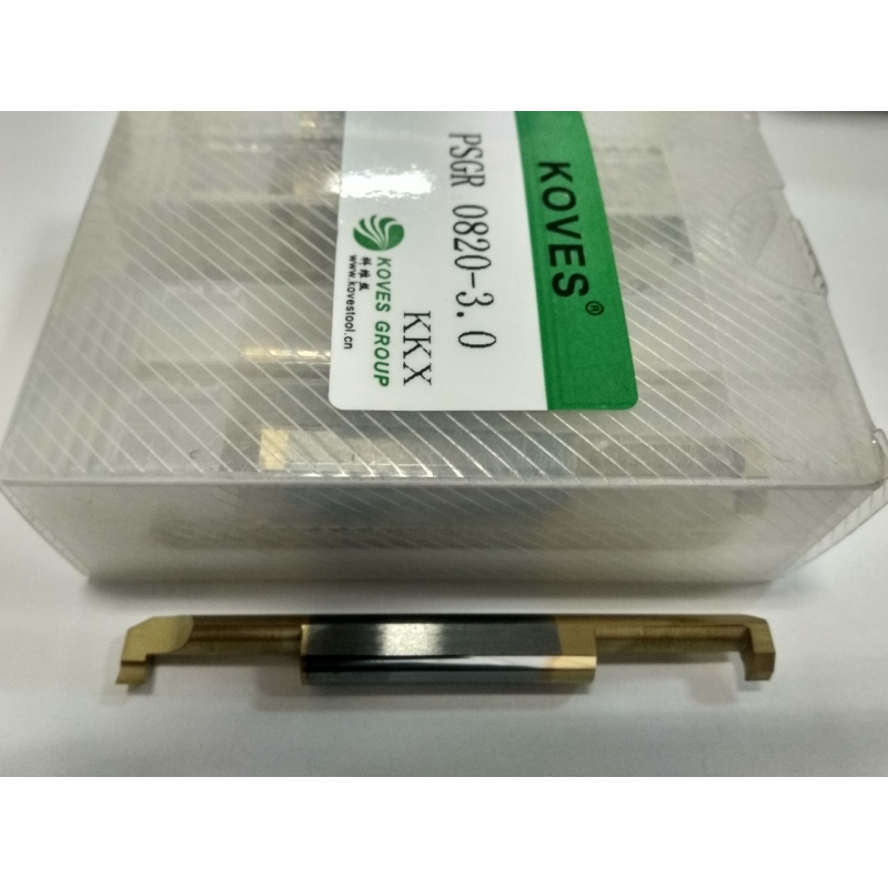 Внутренний канавочный резец 3 mm PSGR 0820-3.0 KKX
