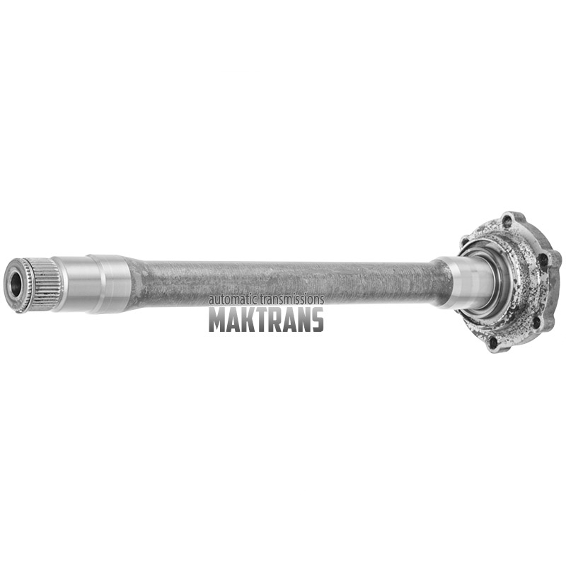 Фланец с валом [правый] PORSCHE 911 Carrera S PDK ZF 7DT-45HL  [общая высота вала 460 mm, 6 крепежных отверстий]