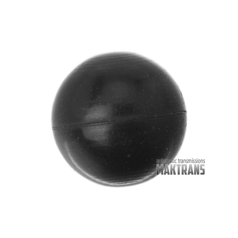 Шарик пластиковый (черный) гидроблока JF506E, AW55-50SN, AW55-40, 09G, 09K, 62TE TF60SN D 6mm