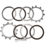 Компект стальных и фрикционных дисков 3-5-R Clutch FW6AEL 11-up — FZ01195J0A, FZ0119561, FZ21195M0 (3 фрикционных диска, общая толщина комплекта 12.30 мм)