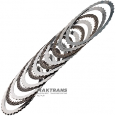 Комплект сталевих та фрикційних дисків пакету B Clutch ZF 8HP45 09-up