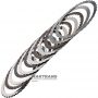 Комплект стальных и фрикционных дисков пакета B Clutch ZF 8HP45 09-up