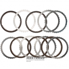 Комплект сталевих та фрикційних дисків пакету B Clutch ZF 8HP45 09-up