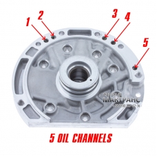 Ступиця масляного насоса F4A41 F4A42 96-up - MR593521, MD760348 (Mitsubishi type, 5 масляних каналів на маточині)