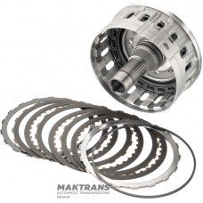 Ступиця масляного насоса, барабан B1 Brake (Type2) Mercedes-Benz 722.9 - (3 фрикційні диски, під барабан K1 з голчастим радіальним підшипником)
