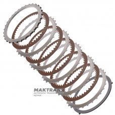 Комплект сталевих та фрикційних дисків B3 Brake Clutch 722.6 1402720625 1402721826 5 фрикційних дисків