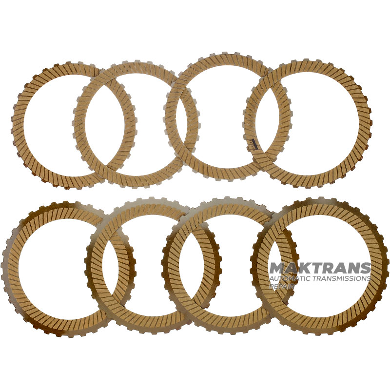 Комплект фрикційних дисків DCT450 (MPS6) DCT470 (SPS6) 08-up O-FDK-6DCT450