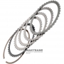 Комплект дисков стальных пакета сцепления DIRECT CLUTCH АКПП U250E U251E 3564733030