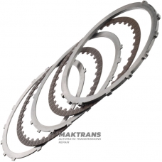 Комплект фрикційних та сталевих дисків пакету REVERSE CLUTCH АКПП JF015E RE0F11A
