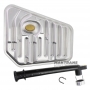 Комплект масляного фильтра вариатора 01J CVT 01J301383T 01J301383S (фильтр с овальным входным отверстием в комплекте с трубкой/фланцем)
