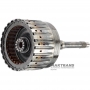 Вал входной с барабаном сцепления E Clutch ZF 6HP26 ZF 6HP28 (общая высота вала 308 mm, диаметр вала у основания 30 mm, 7 фрикционных дисков)