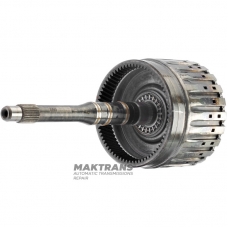 Вал вхідний з барабаном зчеплення E Clutch ZF 6HP26 ZF 6HP28 (загальна висота валу 308 mm, діаметр валу біля основи 30 mm, 7 фрикційних дисків)
