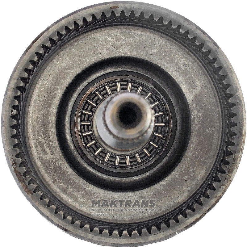 Вал входной с барабаном сцепления E Clutch ZF 6HP26 ZF 6HP28 (общая высота вала 308 mm, диаметр вала у основания 30 mm, 7 фрикционных дисков)