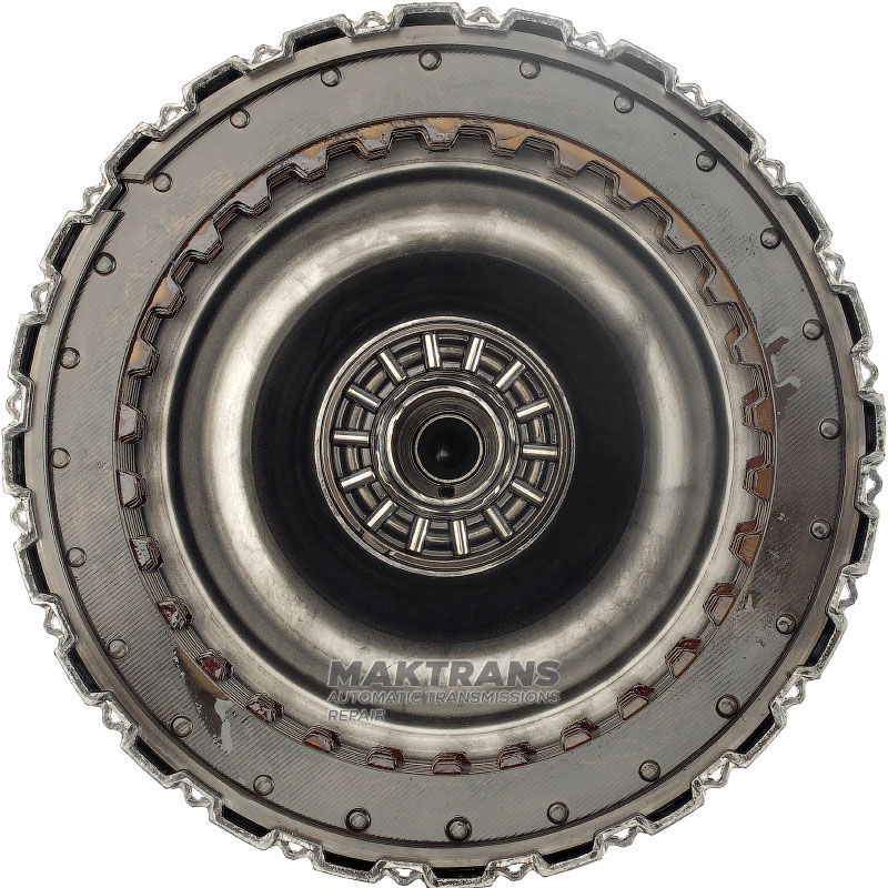 Вал входной с барабаном сцепления E Clutch ZF 6HP26 ZF 6HP28 (общая высота вала 308 mm, диаметр вала у основания 30 mm, 7 фрикционных дисков)