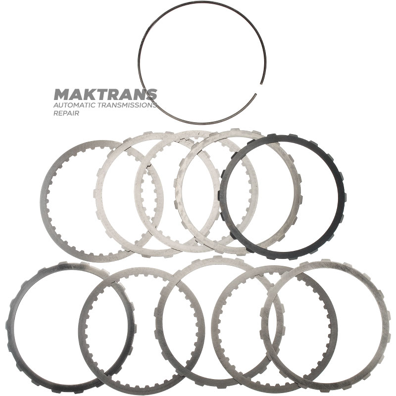 Ступица масляного насоса, барабан B1 Brake (Type2) Mercedes-Benz 722.9 04-up — общая высота 245 мм, 4 фрикционных диска