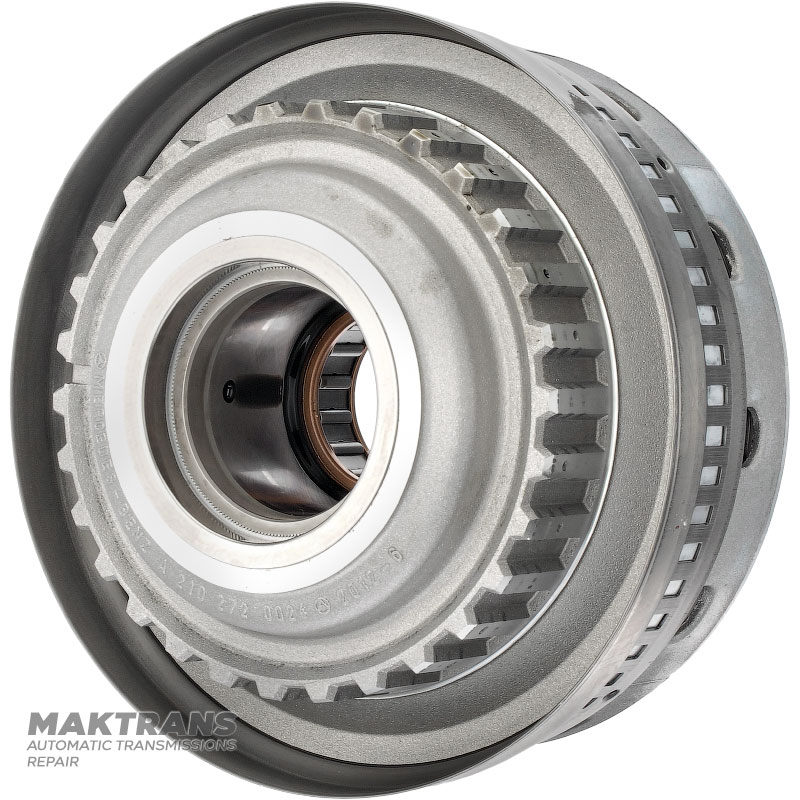 Барабан K1 Clutch Mercedes-Benz 722.6 R2102720024B — шестерня 50 зубьев (нар.Ø 81.50 мм), 4 двухсторонних фрикционных диска (общая толщина комплекта 23.30 мм)