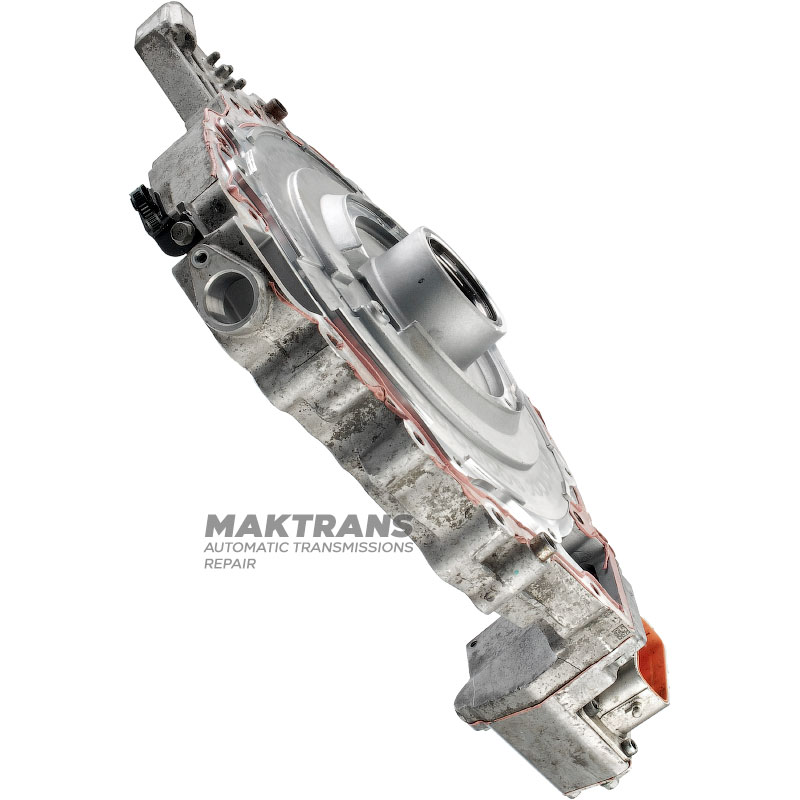 Передняя крышка корпуса A6MF2H Hyundai Sonata, KIA Optima, K5 Hybrid  365003D000 365003D010 — разъем сверху