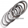 Комплект стальных и фрикционных дисков 3-5-R Clutch GM 6T70, 6T75 / FORD 6F50, 6F55 — (4 фрикционных диска, общая толщина комплекта 25.50 мм), 7T4Z-7B442-B, 7T4Z-7B164-D, 7T4Z-7B066-C, 7T4Z-7E085-B, 7T4Z-7D483-D