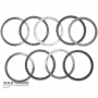 Комплект стальных и фрикционных дисков 3-5-R Clutch GM 6T70, 6T75 / FORD 6F50, 6F55 — (4 фрикционных диска, общая толщина комплекта 25.50 мм), 7T4Z-7B442-B, 7T4Z-7B164-D, 7T4Z-7B066-C, 7T4Z-7E085-B, 7T4Z-7D483-D