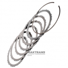 Комплект стальных и фрикционных дисков пакета OVERDRIVE A6GF1 GEN2 17-up 455252F010  3/3 фрикционных диска 