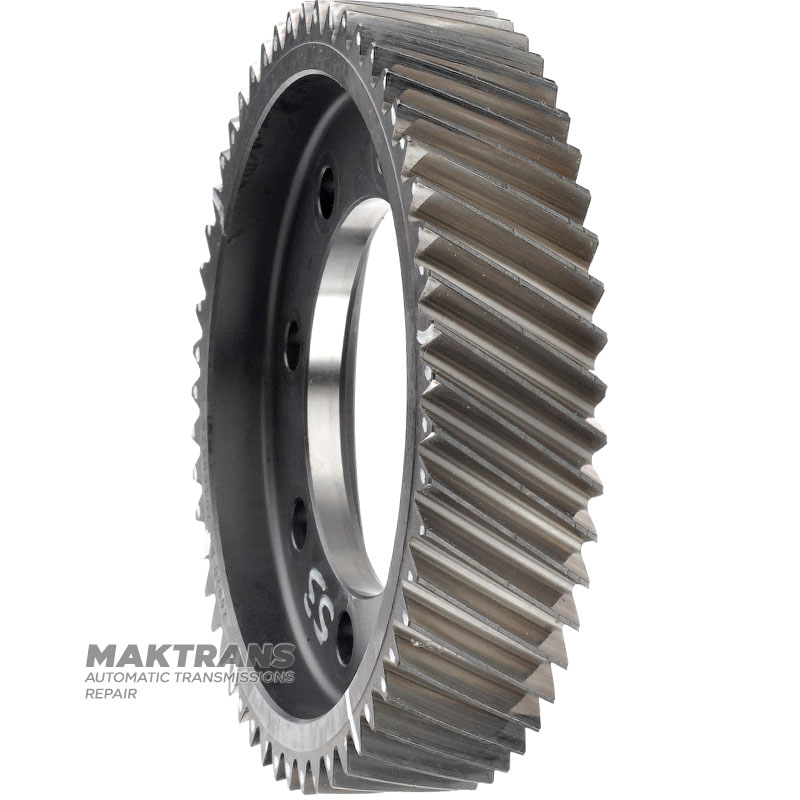 Косозубая шестерня дифференциала A6GF (53T, OD182mm, 33mm, 8 крепёжных отверстий)