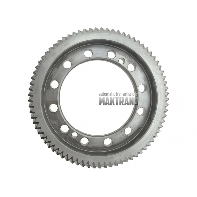 Головна пара [2077] MAZDA FW6AEL GW6AEL пром. вал 20T [Ø 52.70 mm], 50T [Ø 151 mm] косозуба шестерня диференціала 77T [Ø 184.25 mm, TH 30.60 mm, 12 отворів кріплення]