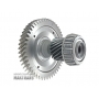 Головна пара [2077] MAZDA FW6AEL GW6AEL пром. вал 20T [Ø 52.70 mm], 50T [Ø 151 mm] косозуба шестерня диференціала 77T [Ø 184.25 mm, TH 30.60 mm, 12 отворів кріплення]