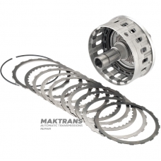 Ступиця масляного насоса, барабан B1 Brake Mercedes-Benz 722.9 - R2202724224, загальна висота 245 mm, 4x4 фрикційні диски