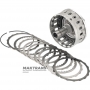 Ступиця масляного насоса, барабан B1 Brake Mercedes-Benz 722.9 - R2202724224, загальна висота 245 mm, 4x4 фрикційні диски