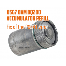 Ремонт (перезаправка) гидроаккумулятора мехатроника DQ200 0AM DSG 7 / DQ400 0DD