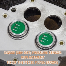 Ремонт электронного блока (замена датчиков давления) DQ500 0BT 0BH