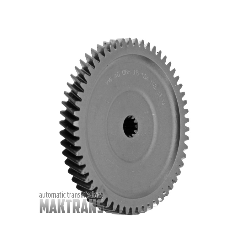 Ведена шестерня приводу масляного насоса VAG DSG-7 DQ500 0BT / 0BH 0BH315319A 0BH 315 319 A [56 зубів, нар.Ø 84.50 мм]