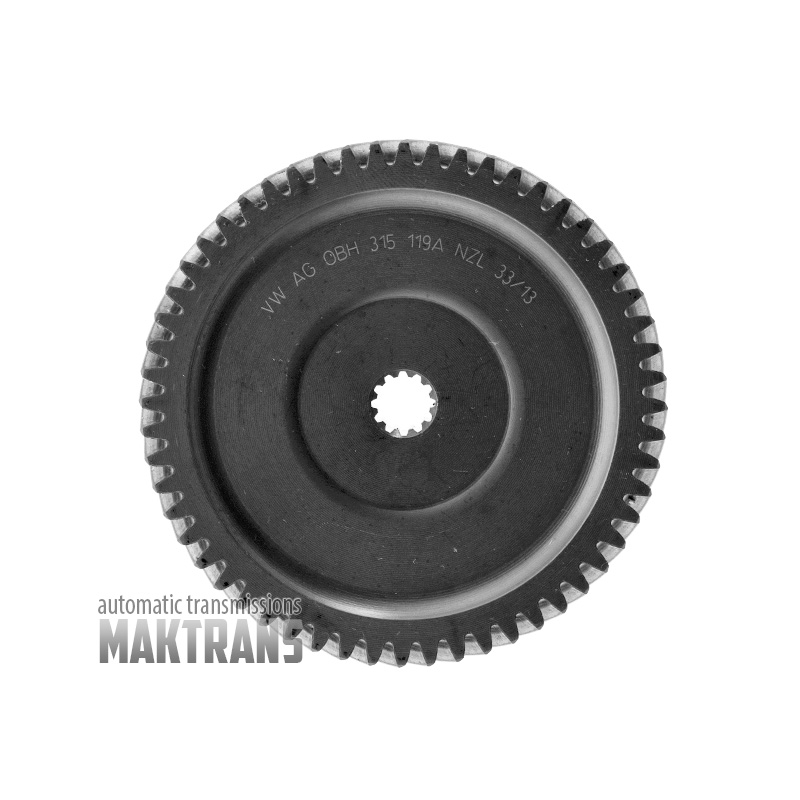 Ведена шестерня приводу масляного насоса VAG DSG-7 DQ500 0BT / 0BH 0BH315319A 0BH 315 319 A [56 зубів, нар.Ø 84.50 мм]