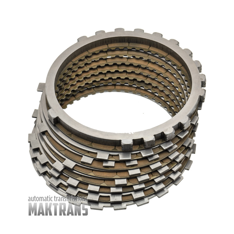 Комплект сталевих та фрикційних дисків Brake No.4 TOYOTA AC60E 3568971010 356840K010 356940K010 [загальна товщина комплекту 32.50 мм]