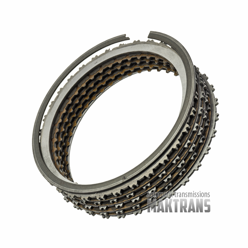 Комплект сталевих та фрикційних дисків C4 Clutch TOYOTA UB80 [загальна товщина комплекту 16.35 mm, 4 фрикційні диски]