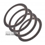 Комплект фрикіцонних дисків Intermediate Clutch FORD AOD AODE AODE-W 4R70W 4R75E 4R75W [4 диски, OD 180 mm, 60T, товщина 1.70 mm]