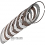 Комплект стальных и фрикицонных дисков FORWARD Clutch FORD AOD AODE AODE-W 4R70W 4R75E 4R75W [общая толщина комплекта 23.55 mm, 5 фрикционных диска, опорный диск 7 mm]