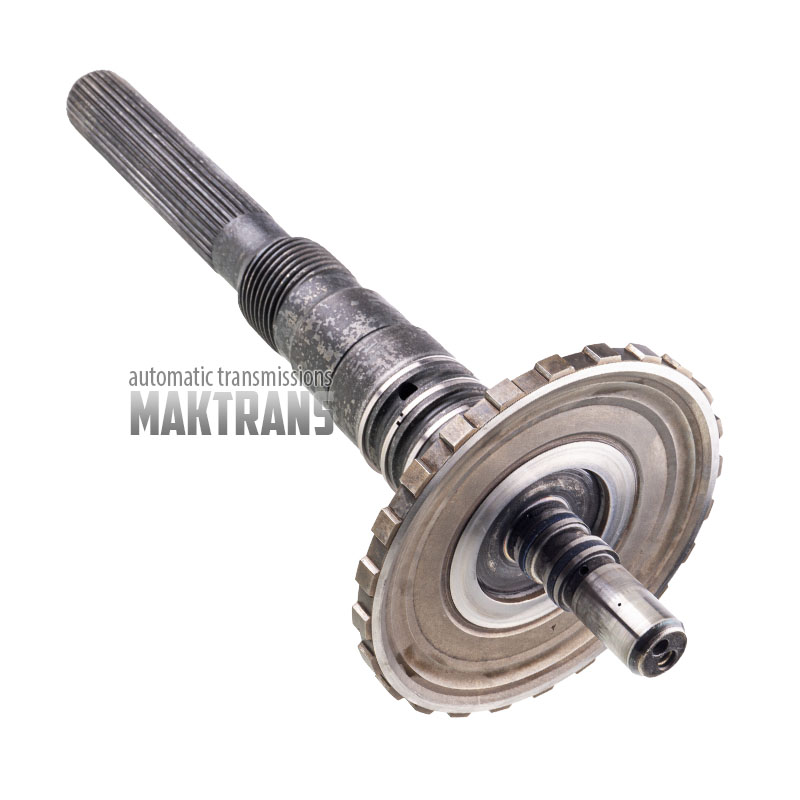 Вал вихідний 4R70W 4R75E 4R75W ( AOD, AODE, AODE-W) [загальна довжина 381 mm, 28 шліців, довжина шлієвої частини 132 mm]