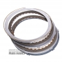 Комплект сталевих та фрикційних дисків 3-7 Clutch FORD 8F24 [2 фрикційні диски]