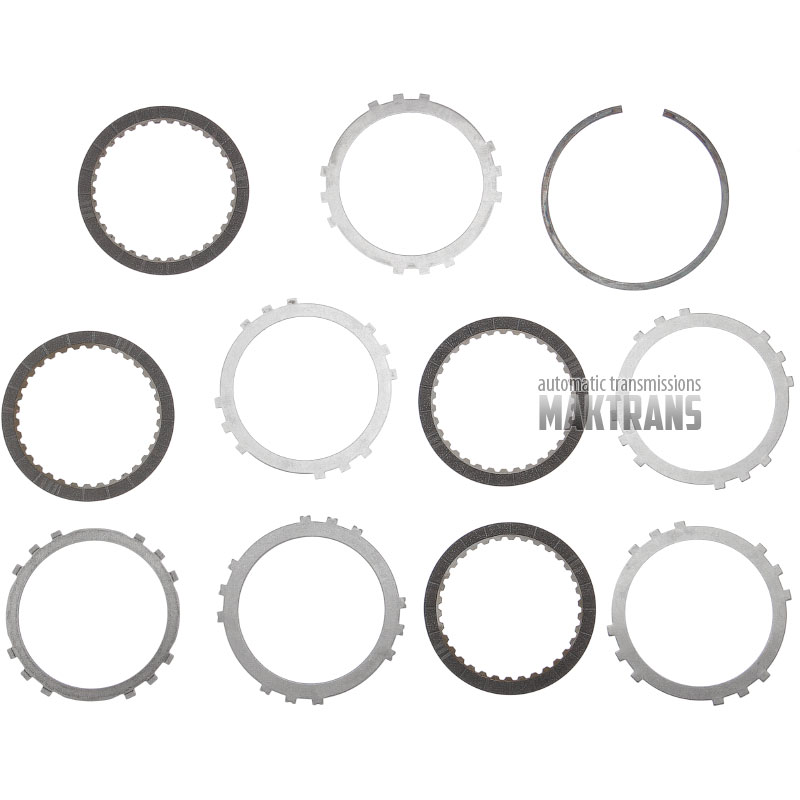 Комплект сталевих та фрикційних дисків Direct Clutch Aisin Warner AW55-50SN AW55-51SN