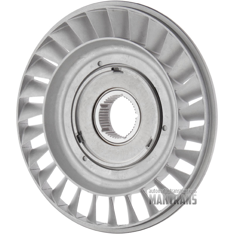 Колесо реакторное гидротрансформатора ZF 8HP70 870RE (7658) 0711001979 / [под опорную шайбу подшипника с 3 зубьями крепления]