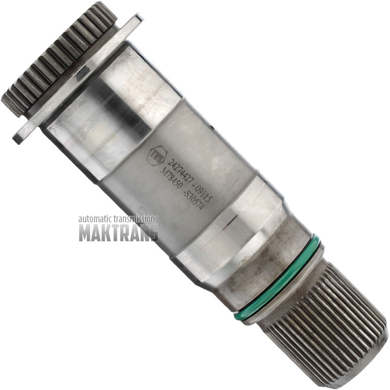 Вихідний вал 2WD GM 8L45 24274427 / довжина 157 мм, 43 / 39 splines (external)