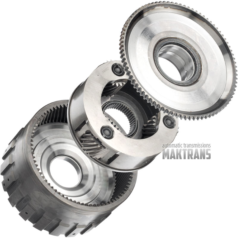 Планетарна передача Overdrive Planetary GM 8L90 / [3 сателіти (19 зубів на сателітах), сонячна шестерня 41 зуб (нар.Ø 57.75 mm), кільцева шестерня 79 зубів]