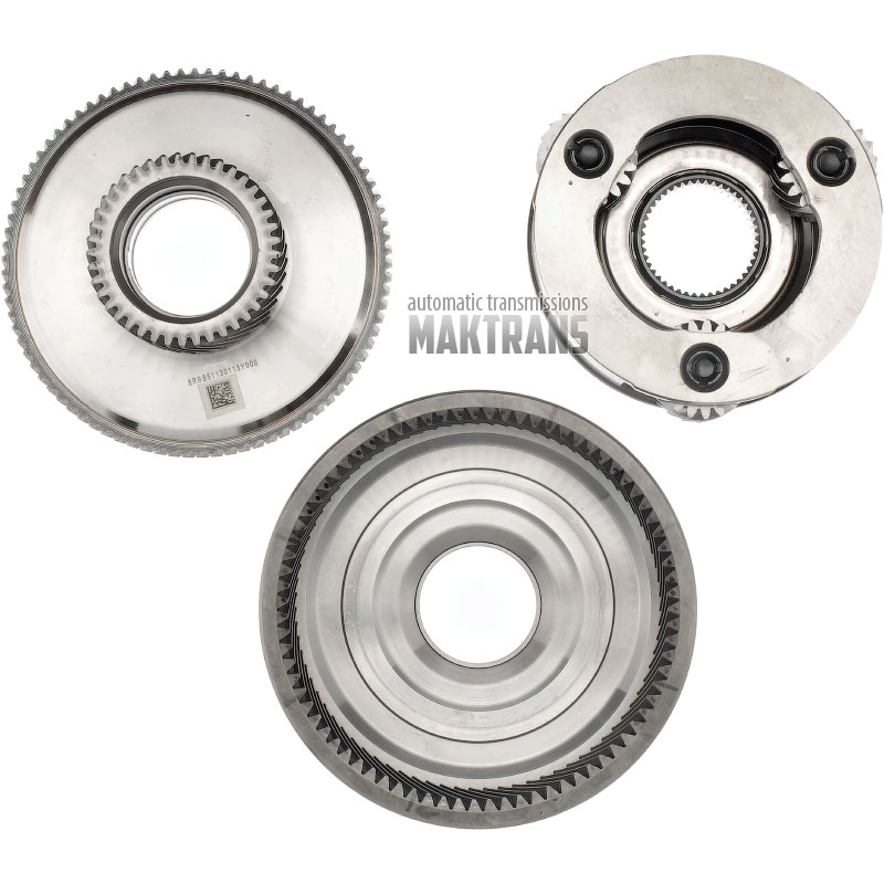 Планетарна передача Overdrive Planetary GM 8L90 / [3 сателіти (19 зубів на сателітах), сонячна шестерня 41 зуб (нар.Ø 57.75 mm), кільцева шестерня 79 зубів]